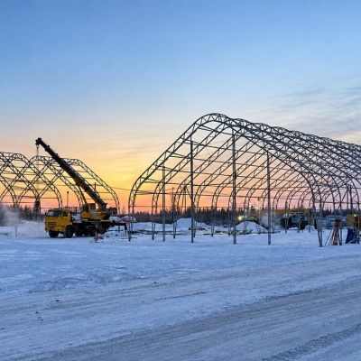 Быстровозводимые ангары для хранения и ремонта - фото 3